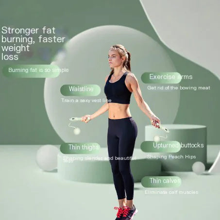 Smart Weighted Jump Rope with Electronic Counter